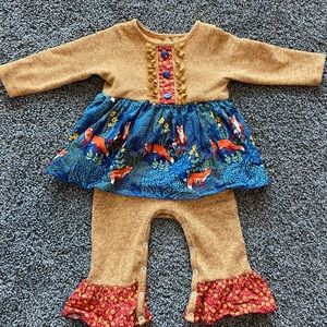 RicRacRuffles 🦊 Romper